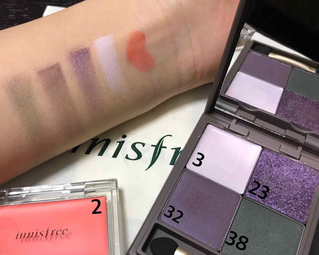 マイアイシャドウ グリッター/innisfree/単色アイシャドウを使ったクチコミ(3枚目)