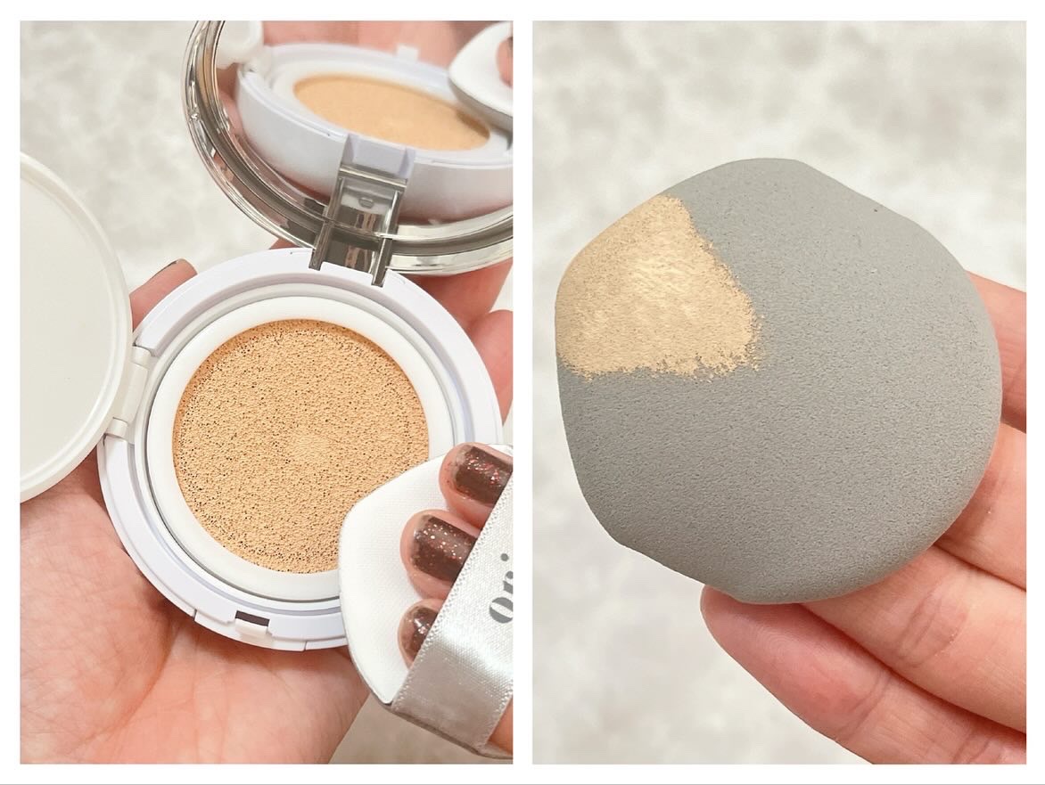 Glow High Cover Cushion/orin/クッションファンデーションを使ったクチコミ（3枚目）