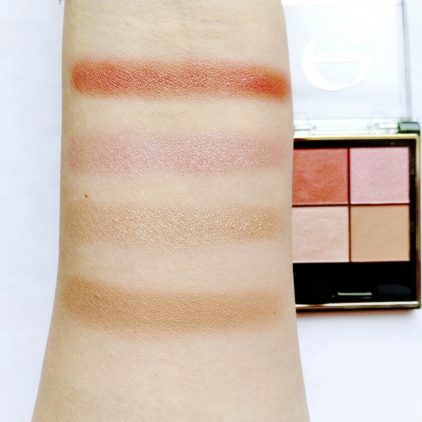 リアルクローズシャドウ/excel/アイシャドウパレットを使ったクチコミ(7枚目)