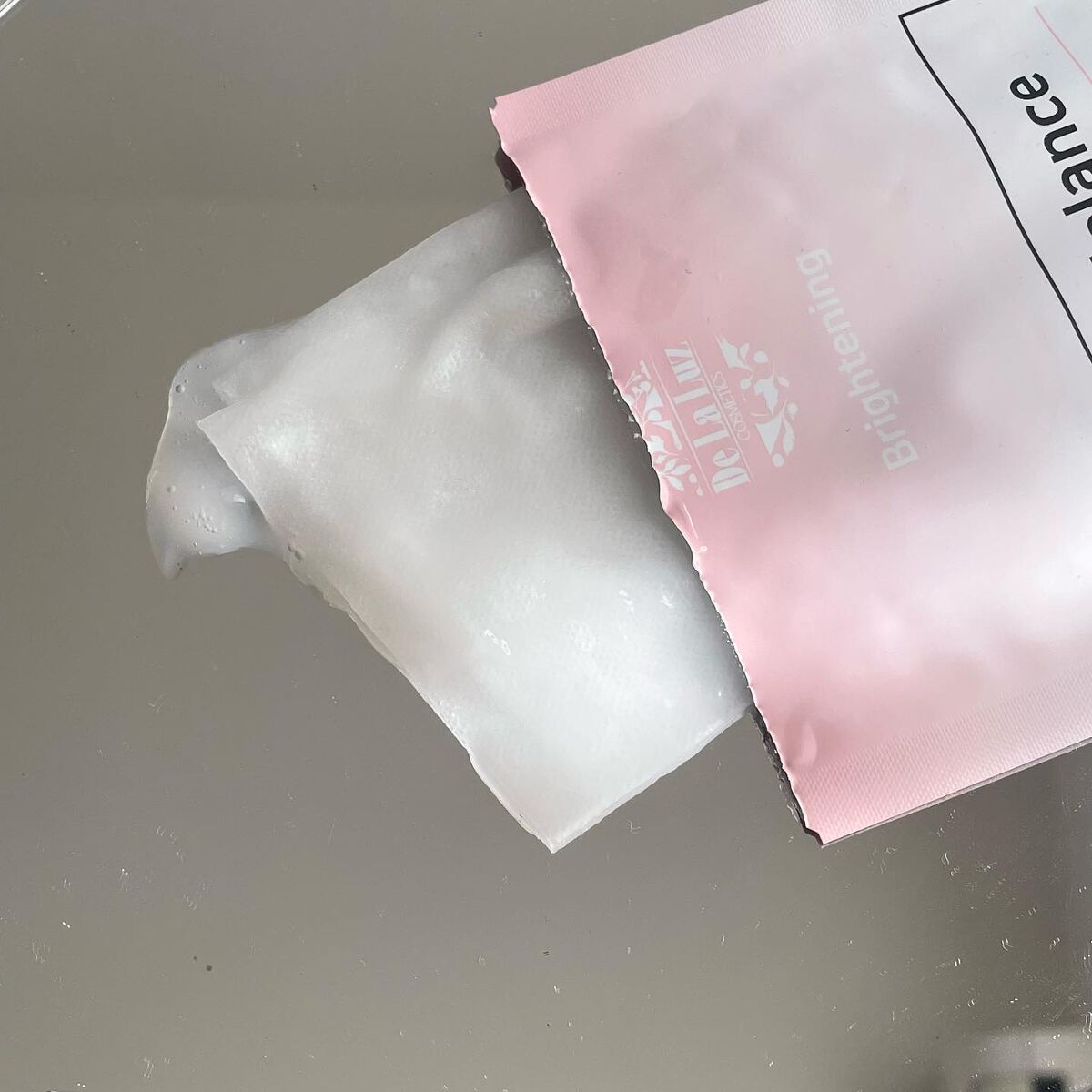 ビオランス ブライトニング マスクパック/Delaluz/シートマスク・パックを使ったクチコミ（3枚目）