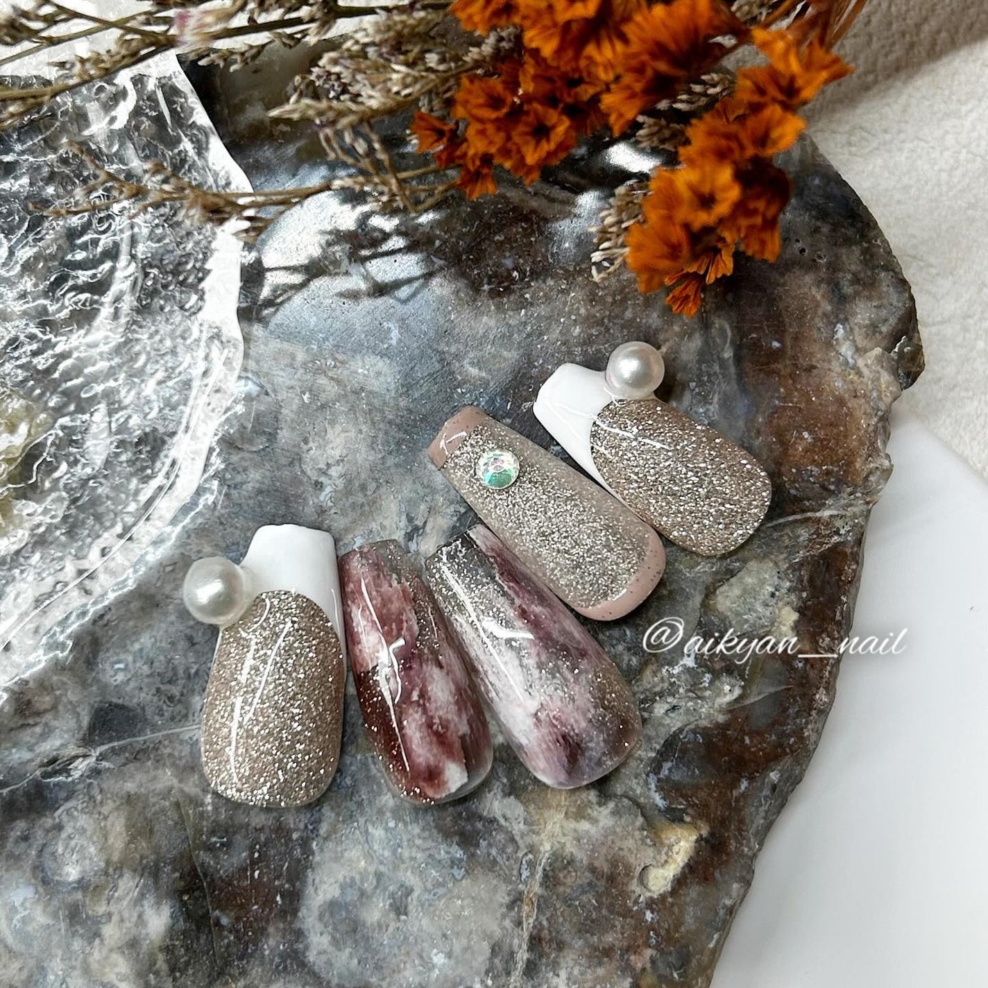 クリスタルフラッシュ/ネイル工房/ジェルネイルを使ったクチコミ(6枚目)