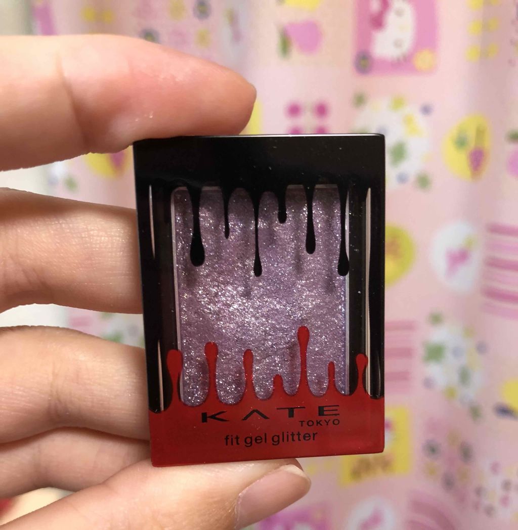 フィットジェルグリッター/KATE/ジェル・クリームアイシャドウを使ったクチコミ（1枚目）