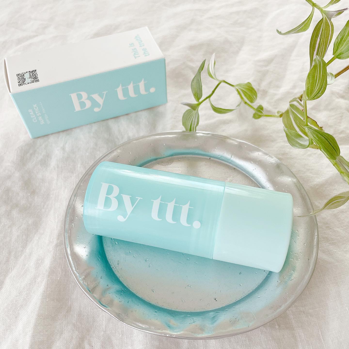 クリアサンスティック/By ttt./日焼け止めスティックを使ったクチコミ（1枚目）