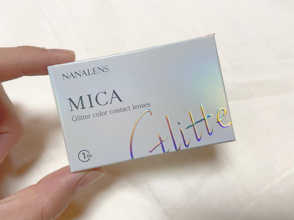 MICA.3month/NANA LENS/カラーコンタクトレンズを使ったクチコミ(1枚目)