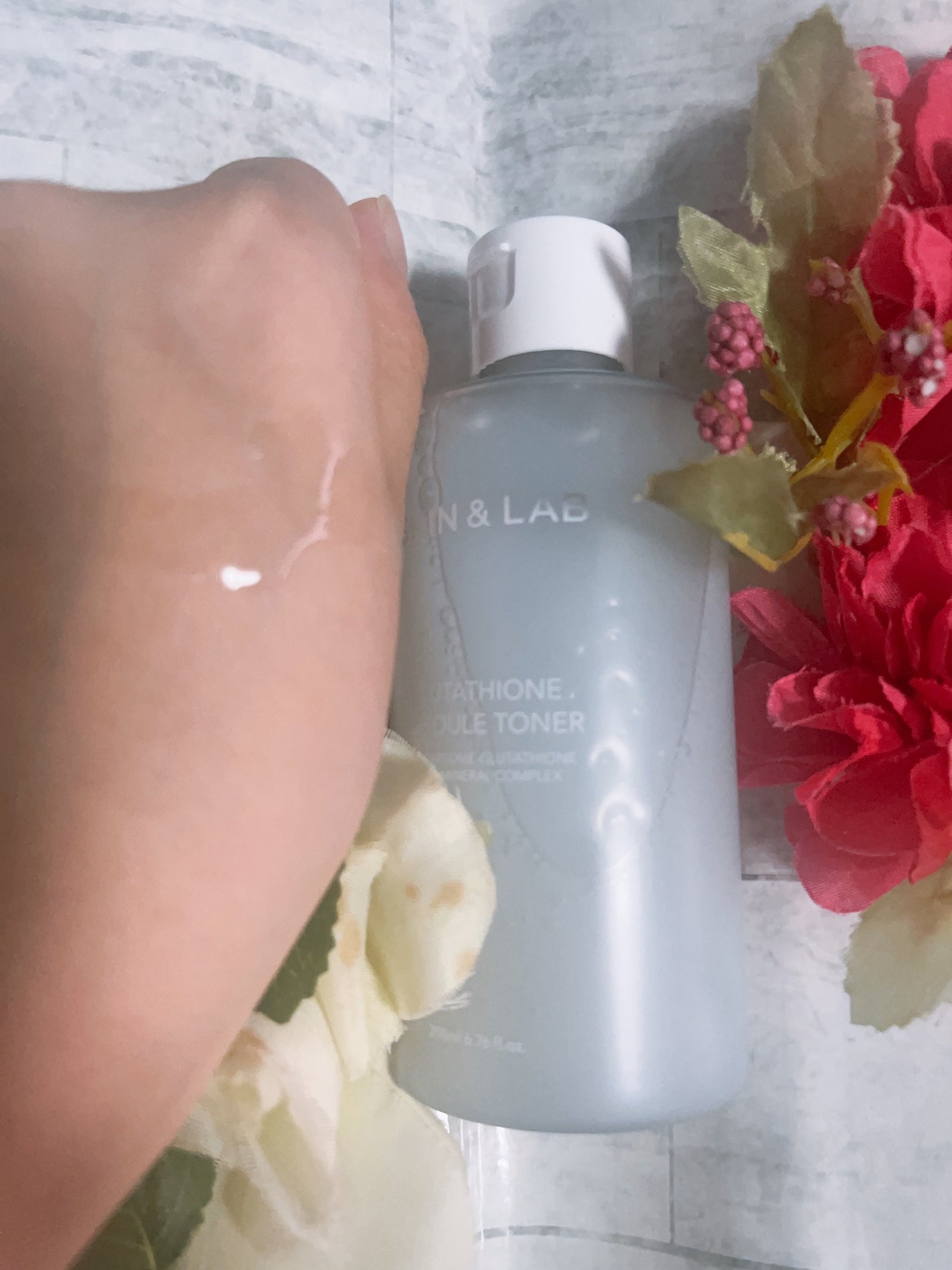 グルタチオンアンプルトナー/SKIN&LAB/化粧水を使ったクチコミ(2枚目)