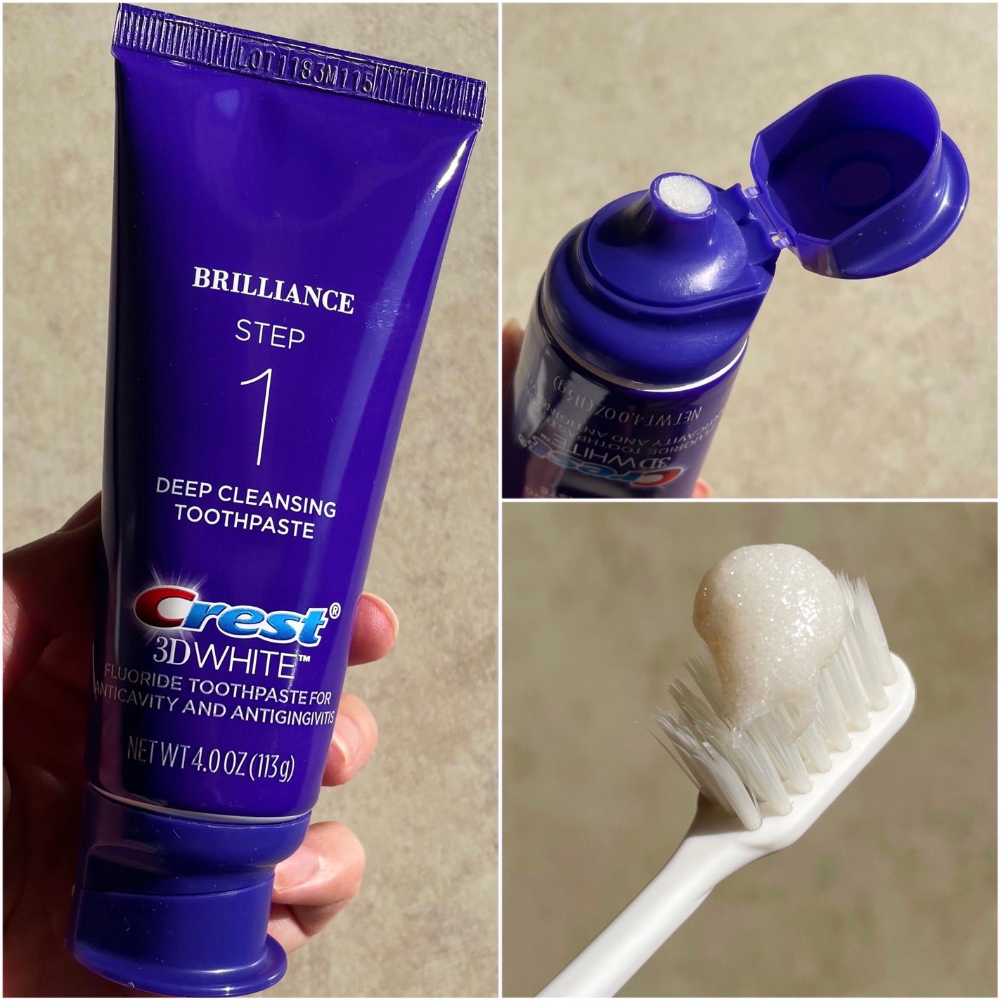 Crest 3D ホワイト/クレスト/歯磨き粉を使ったクチコミ(3枚目)