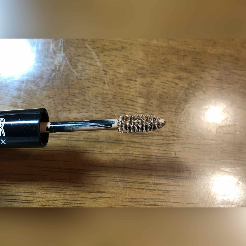 ブロウラッシュEX ウォーターストロング Wブロウカラー ピュアブラウン/ブロウラッシュ/眉マスカラを使ったクチコミ（3枚目）