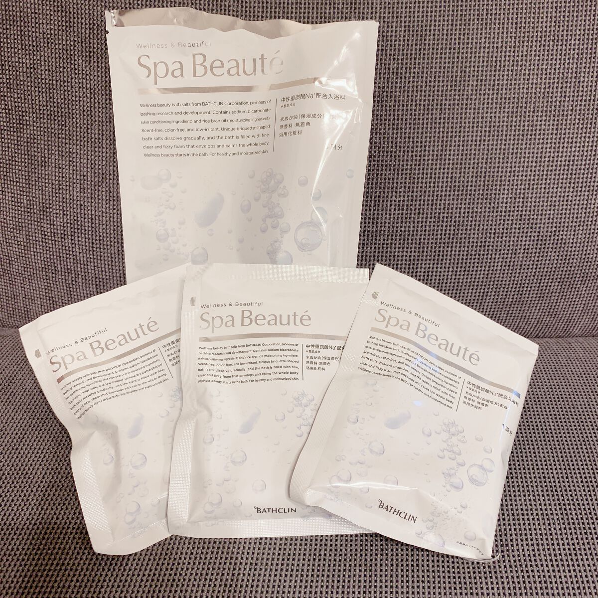 spa beaute/バスクリン/炭酸系入浴剤を使ったクチコミ（2枚目）