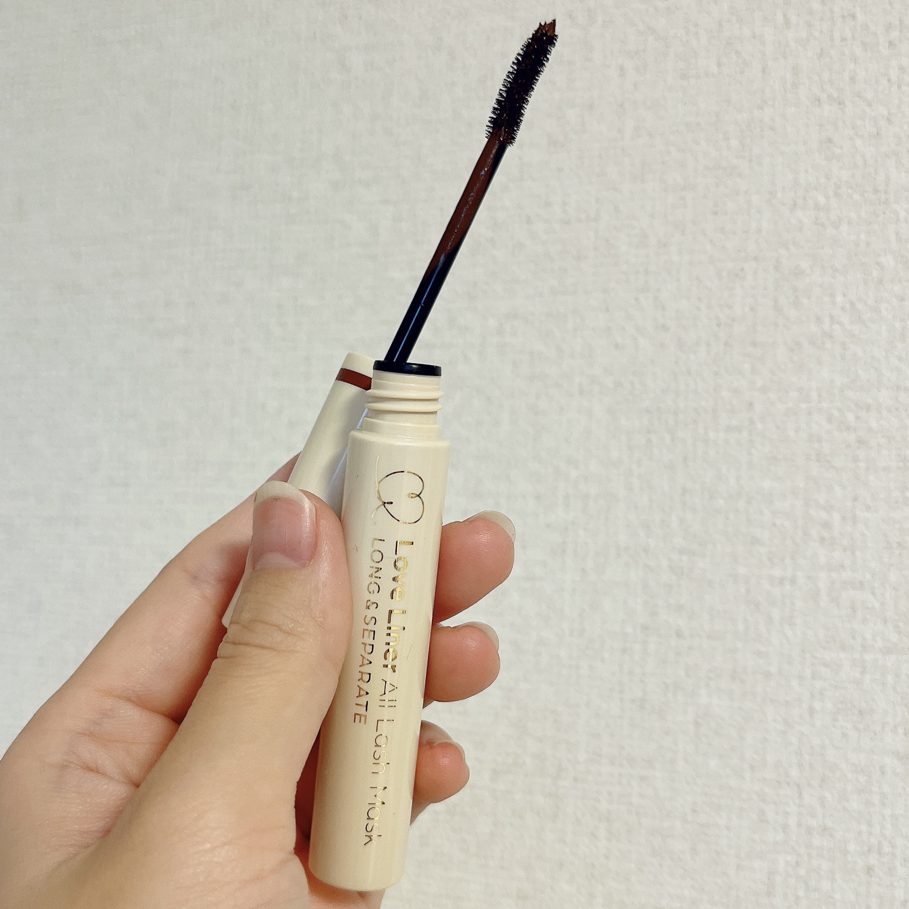 オールラッシュ マスク ロング＆セパレート＜マスカラ＞ ダスティローズ/ラブ・ライナー/マスカラを使ったクチコミ（2枚目）