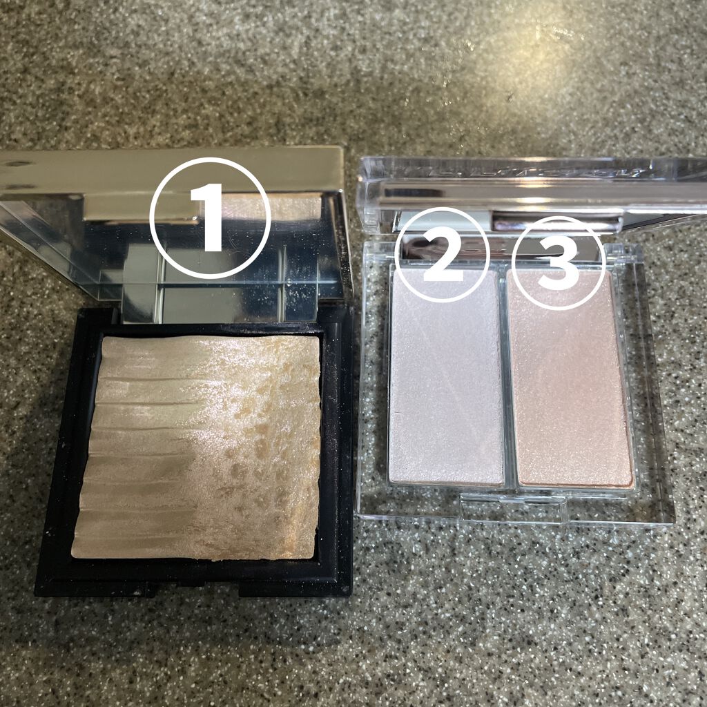 プリズムハイライターデュオ/CLIO/パウダーハイライトを使ったクチコミ（2枚目）