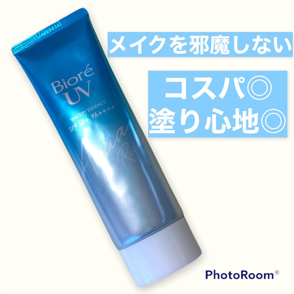 ビオレUV アクアリッチウォータリーエッセンス/ビオレ/日焼け止め・UVケアを使ったクチコミ(1枚目)