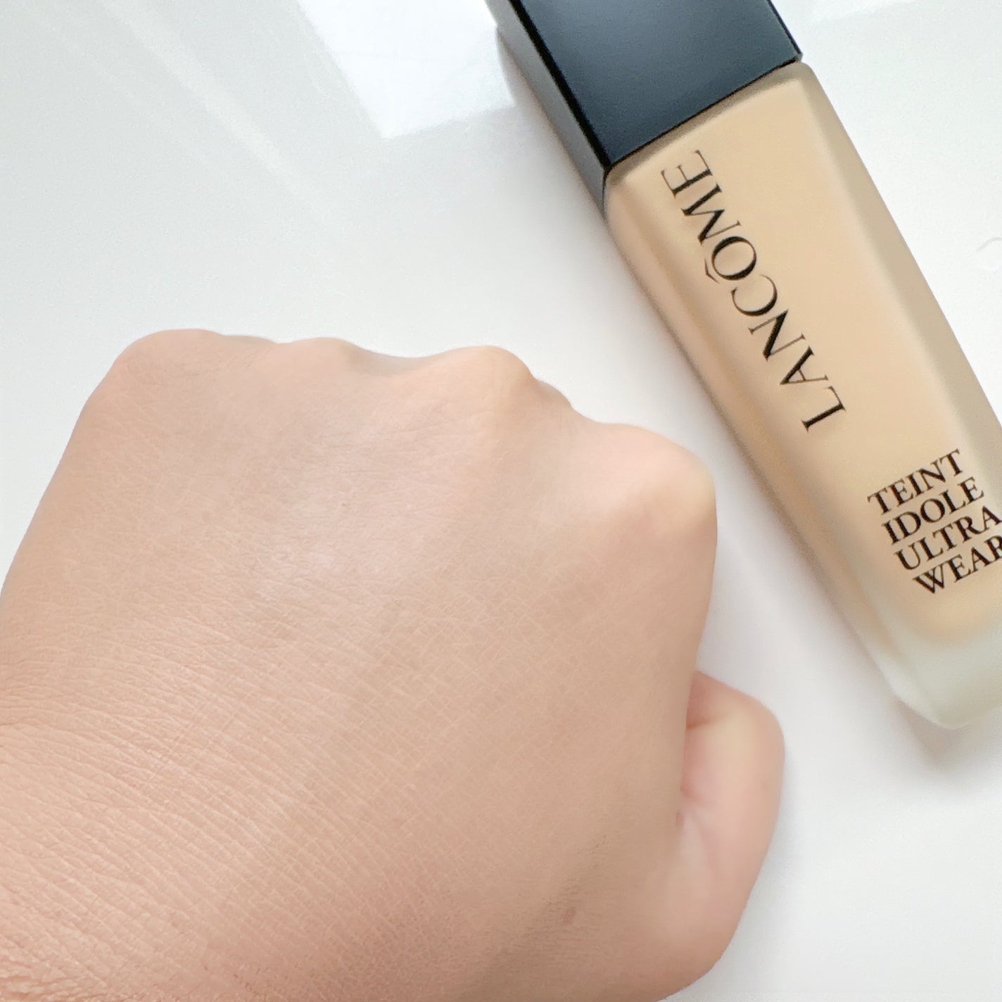 タンイドル ウルトラ ウェア リキッド N/LANCOME/リキッドファンデーションを使ったクチコミ(5枚目)