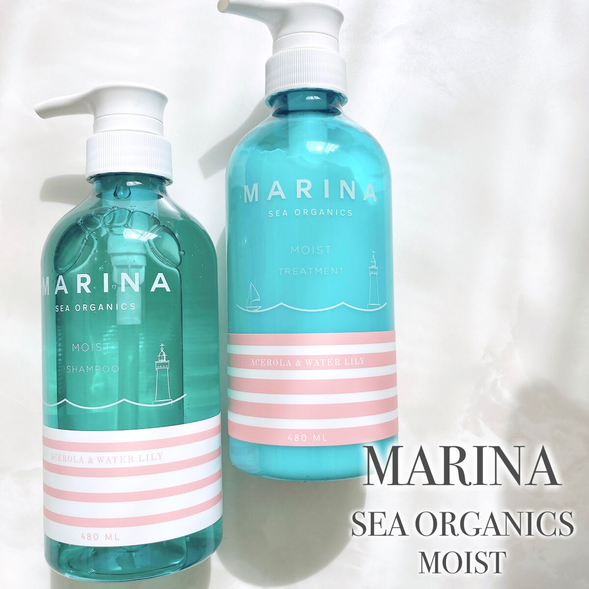 モイストシャンプー/マリーナシーオーガニック/市販シャンプーを使ったクチコミ（2枚目）