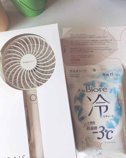 冷シート 無香性/ビオレ/ボディシートを使ったクチコミ(2枚目)