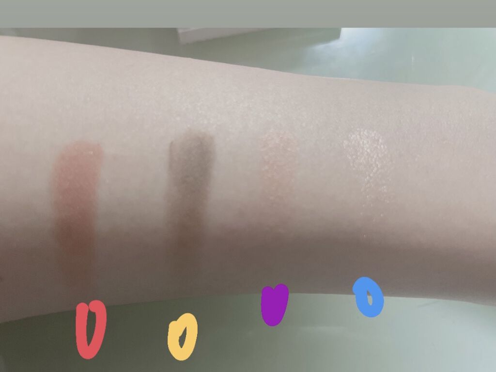 THE アイパレR/b idol/アイシャドウパレットを使ったクチコミ（3枚目）