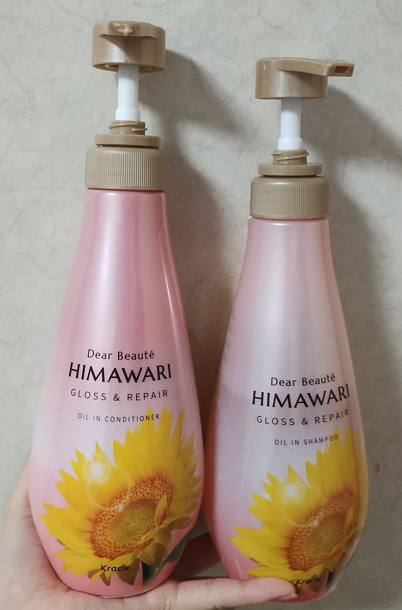 オイルインシャンプー／オイルインコンディショナー (グロス＆リペア)/ディアボーテ/市販シャンプーを使ったクチコミ（1枚目）