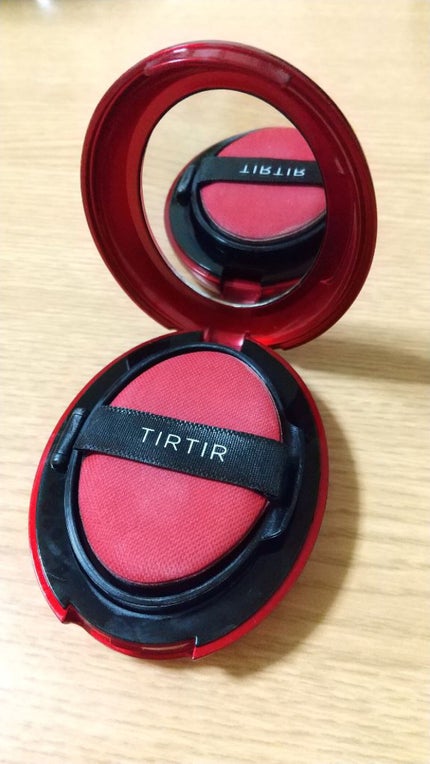 マスク フィット レッド クッション/TIRTIR(ティルティル)/クッションファンデーションを使ったクチコミ(2枚目)