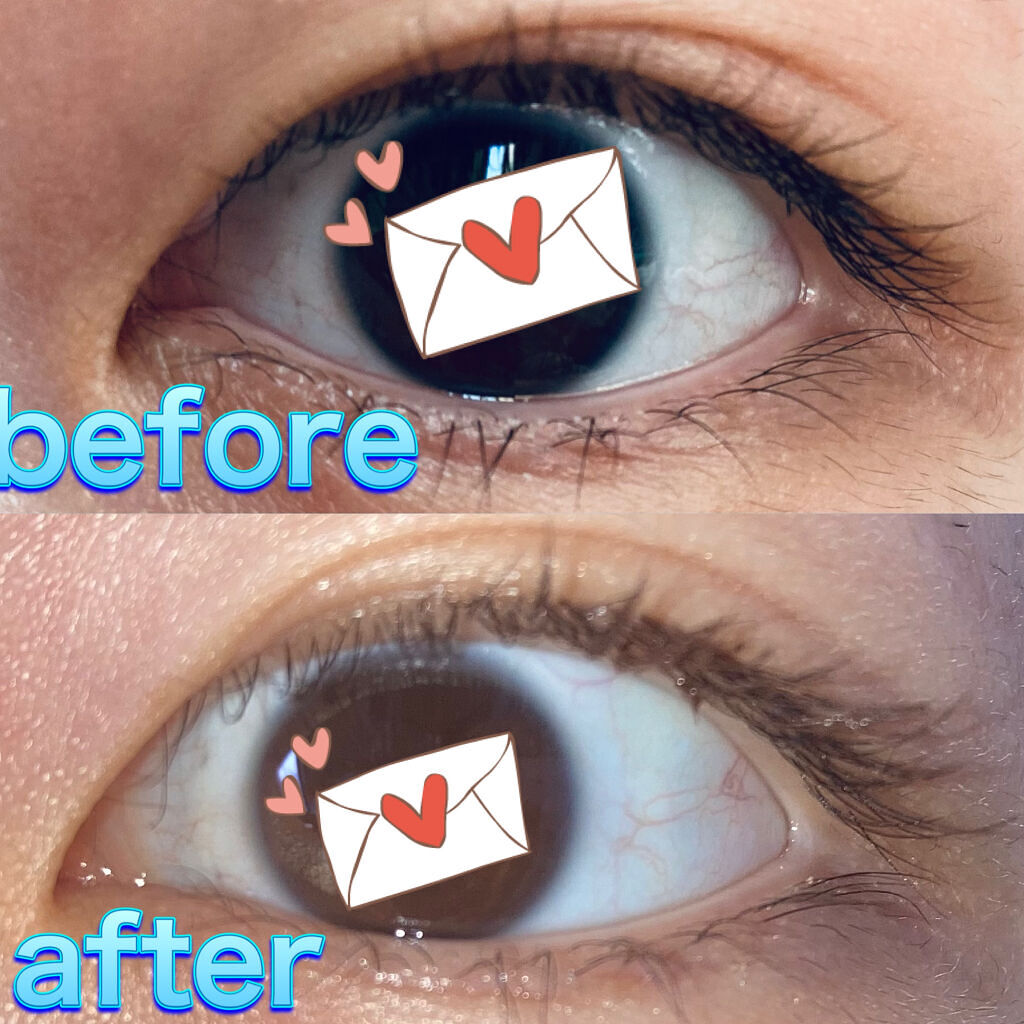 クイックラッシュカーラー　ロングマスカラ 02 ブラウン/キャンメイク/マスカラを使ったクチコミ（2枚目）