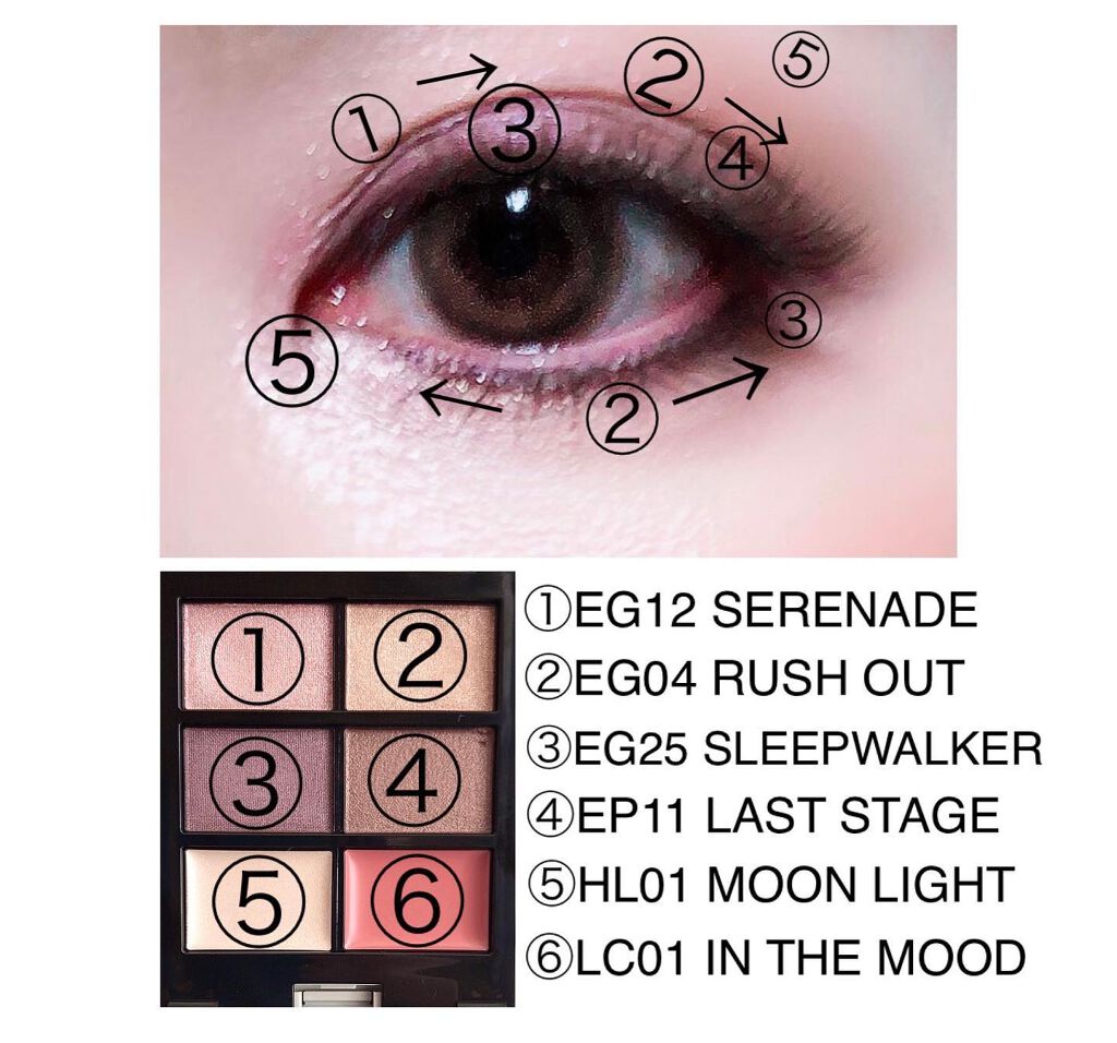 MY MIXED PALETTE 6色カスタムパレット/MN/マルチパレットを使ったクチコミ（3枚目）