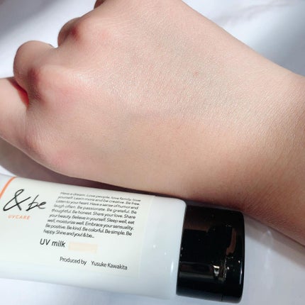 &be UVミルク/&be/日焼け止めミルクを使ったクチコミ(4枚目)