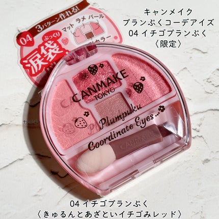 プランぷくコーデアイズ/キャンメイク/パウダーアイシャドウを使ったクチコミ(2枚目)