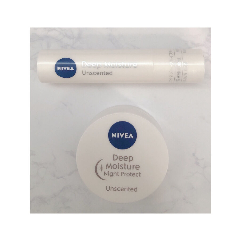 ニベア ディープモイスチャーリップ/ニベア/リップクリームを使ったクチコミ（2枚目）