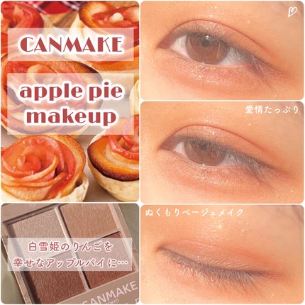 シルキースフレアイズ(マットタイプ)/キャンメイク/アイシャドウパレットを使ったクチコミ(1枚目)