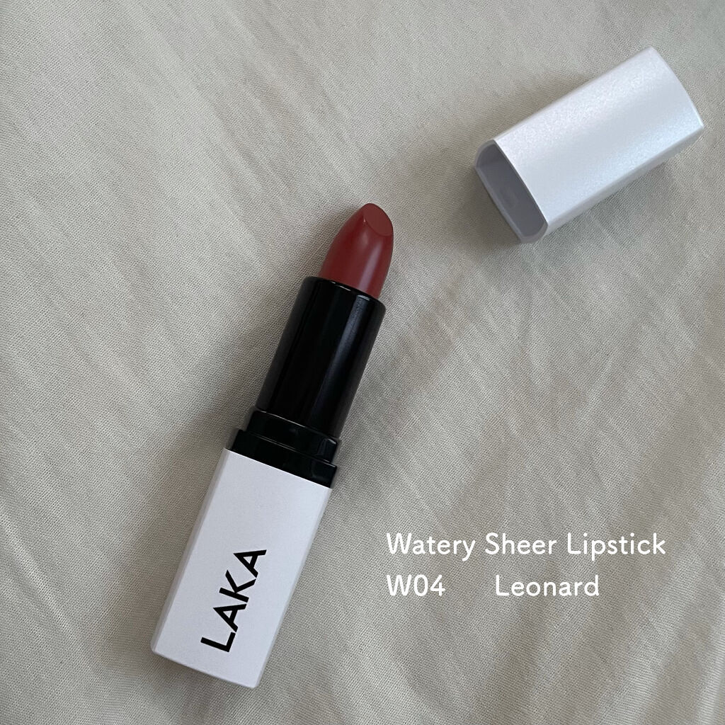 スムースマットリップスティック/Laka/口紅を使ったクチコミ（2枚目）
