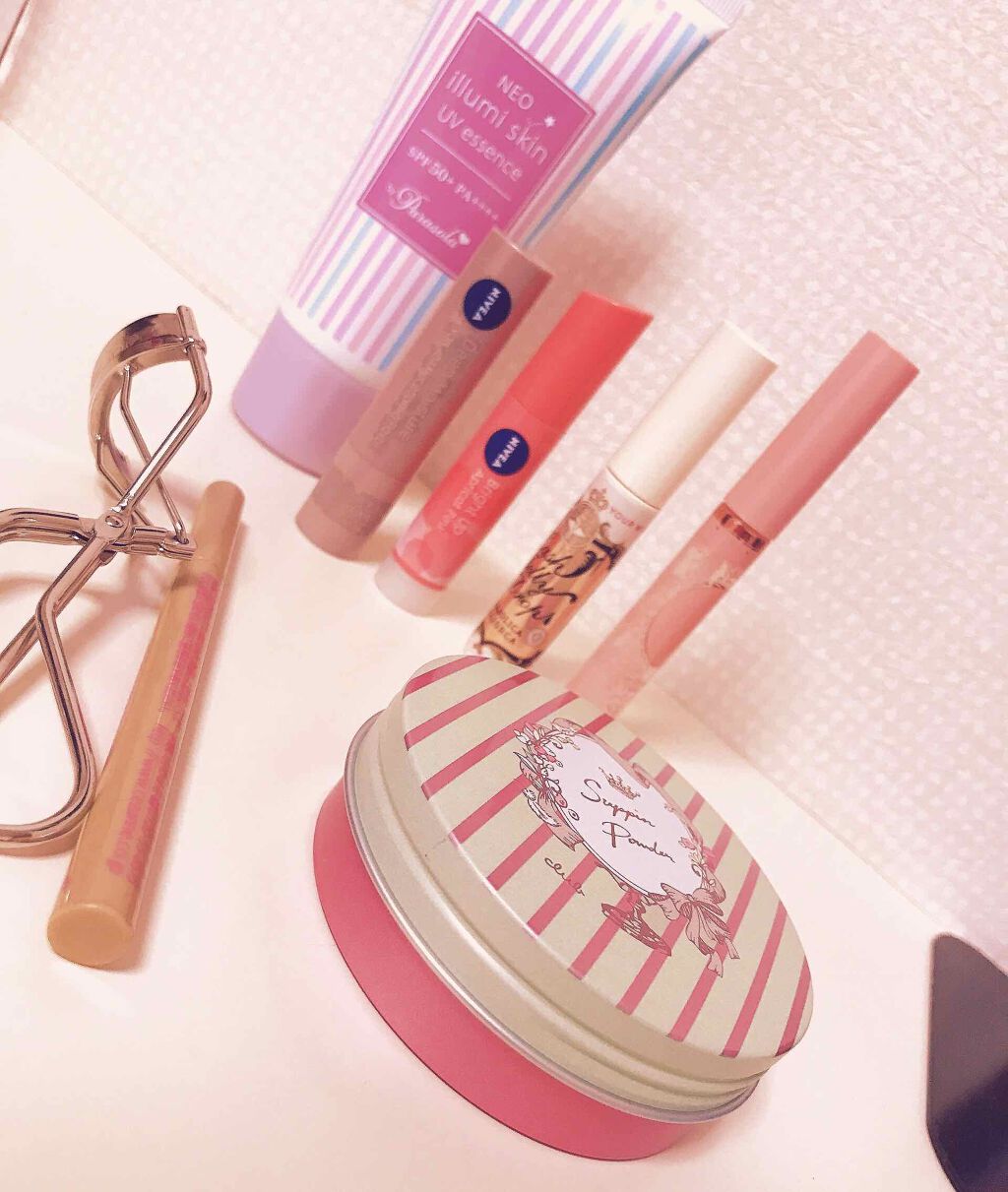 モイストピュアカラーリップ/ニベア/リップクリームを使ったクチコミ（2枚目）