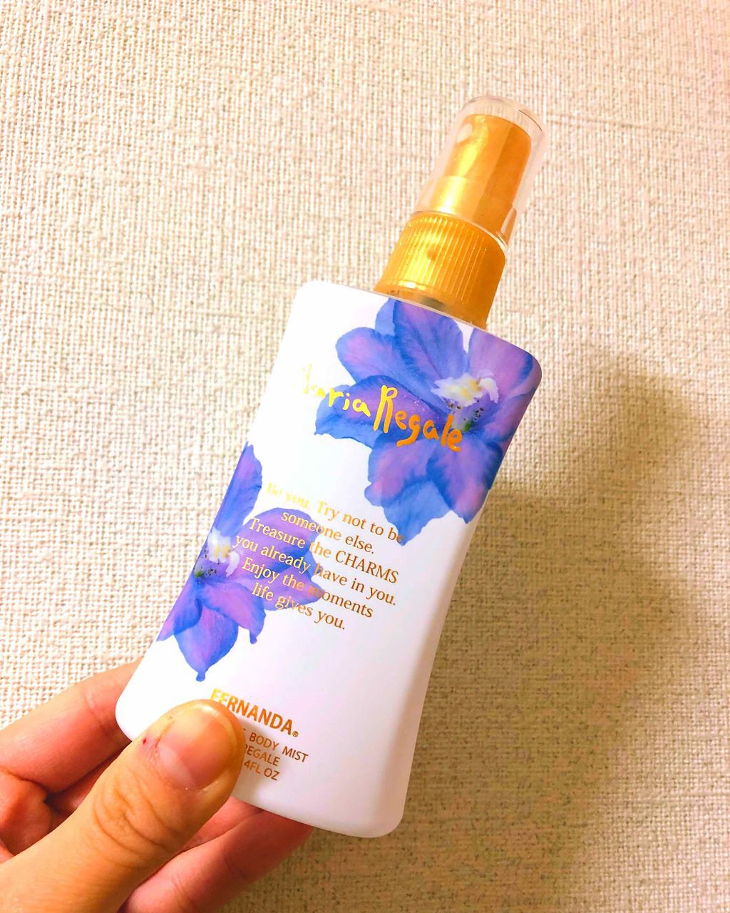 フレグランス ボディミスト マリアリゲル/フェルナンダ/香水(レディース)を使ったクチコミ（1枚目）
