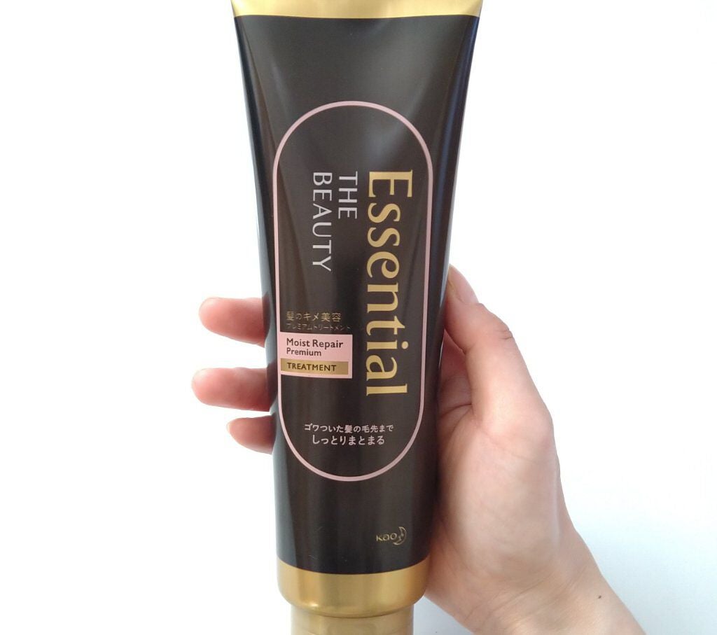 THE BEAUTY 髪のキメ美容プレミアムトリートメント<モイストリペアプレミアム>/エッセンシャル/洗い流すヘアトリートメントを使ったクチコミ(1枚目)