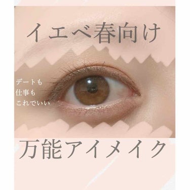 

イエベ春の人はこれやっときゃ職場もデートもいける！！多分！！肌馴染みが神！！

イエベ春の20代女が紆余曲折を経てやっと辿り着いた万能アイメイクを備忘録がてら紹介します🙌

▽つかうもの
ADDIC