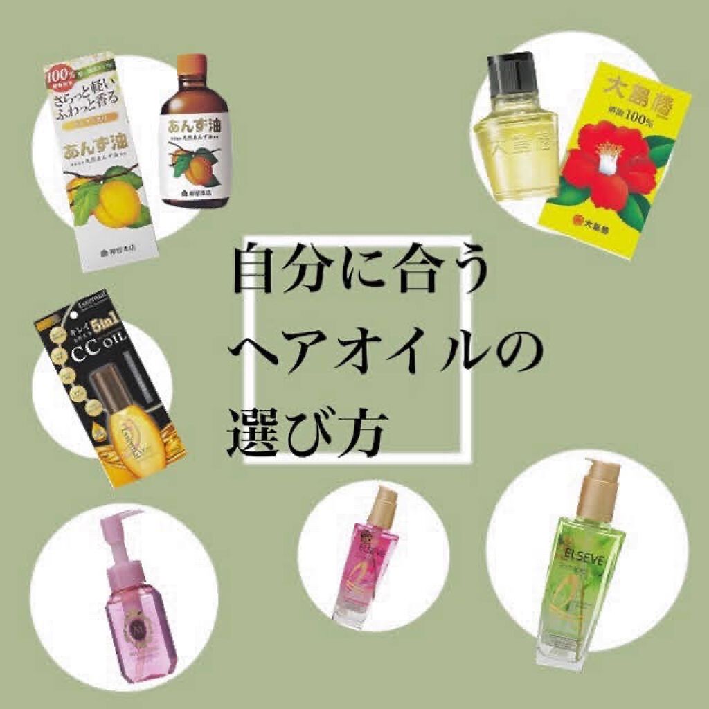 大島椿(ツバキ油)/大島椿/ヘアオイルを使ったクチコミ(1枚目)