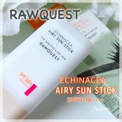 Echinacea Airy Sun Stick/RAWQUEST/日焼け止めスティックを使ったクチコミ(1枚目)