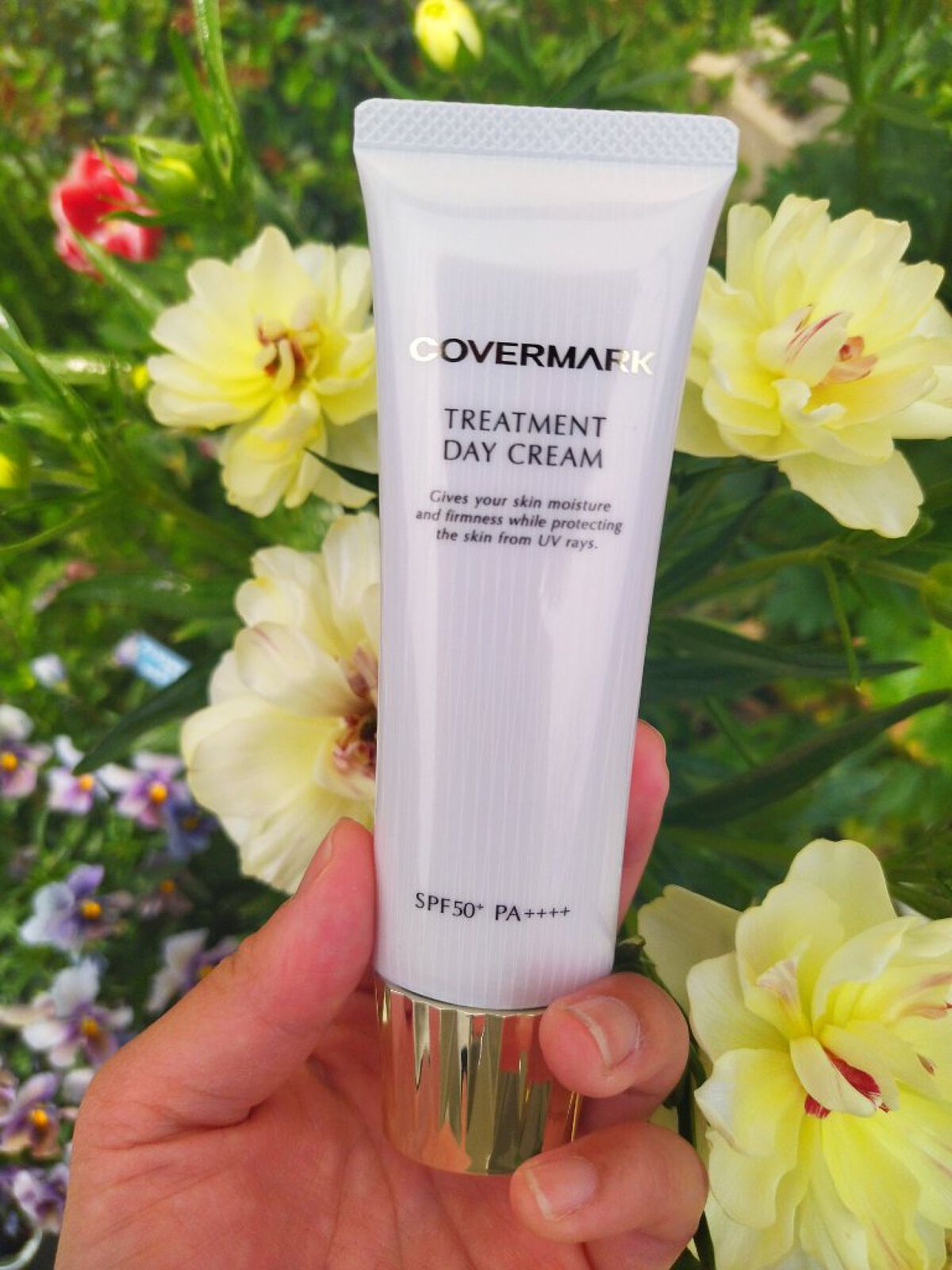 トリートメント デイ クリーム/COVERMARK/日焼け止めクリームを使ったクチコミ（1枚目）