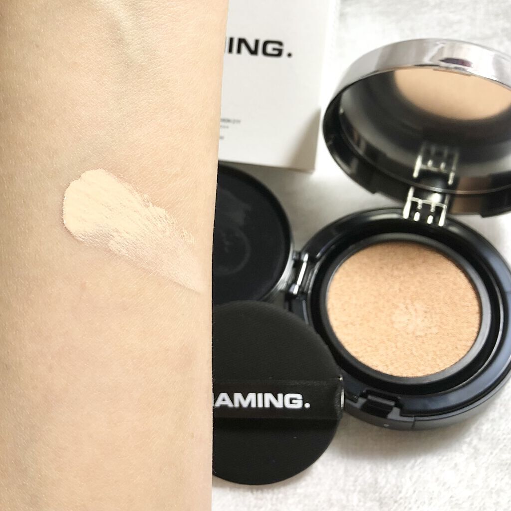 ネーミング レイヤード フィットクッション/NAMING./クッションファンデーションを使ったクチコミ（3枚目）