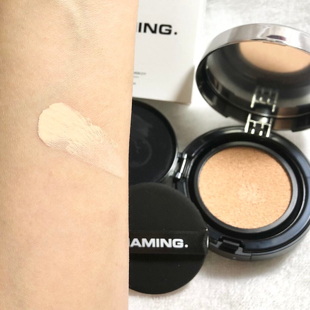 ネーミング レイヤード フィットクッション/NAMING./クッションファンデーションを使ったクチコミ(3枚目)