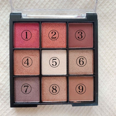 UR GLAM　BLOOMING EYE COLOR PALETTE 02/U R GLAM/アイシャドウパレットを使ったクチコミ（2枚目）