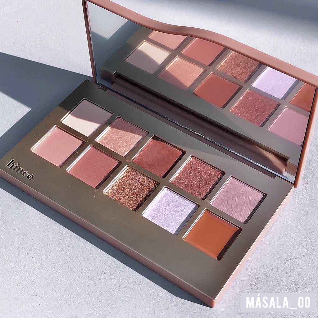 ニューデップスアイシャドウパレット/hince/アイシャドウパレットを使ったクチコミ(1枚目)