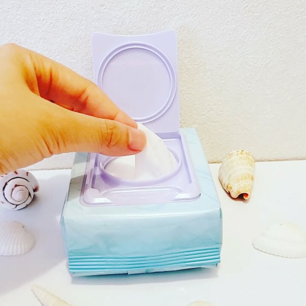 クリアふきとりシート/ビオレ/クレンジングシートを使ったクチコミ(2枚目)