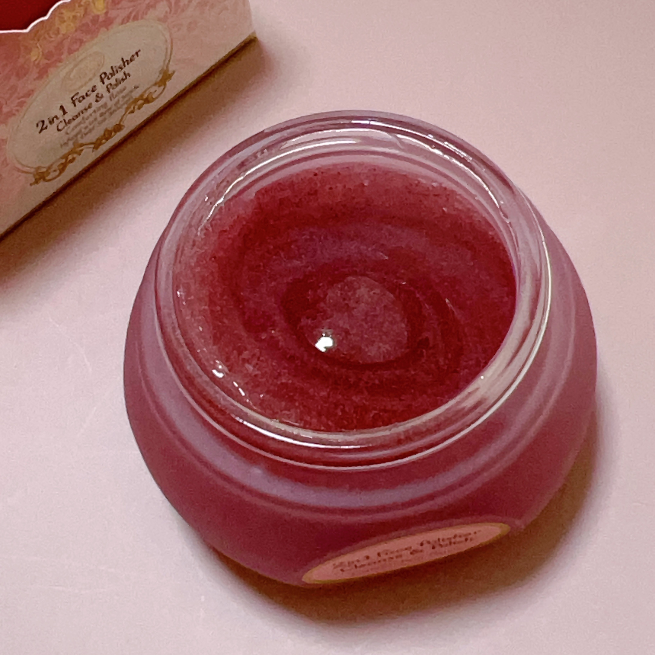 フェイスポリッシャー コンフォーティング・ローズ/SABON/スクラブ・ゴマージュを使ったクチコミ（2枚目）