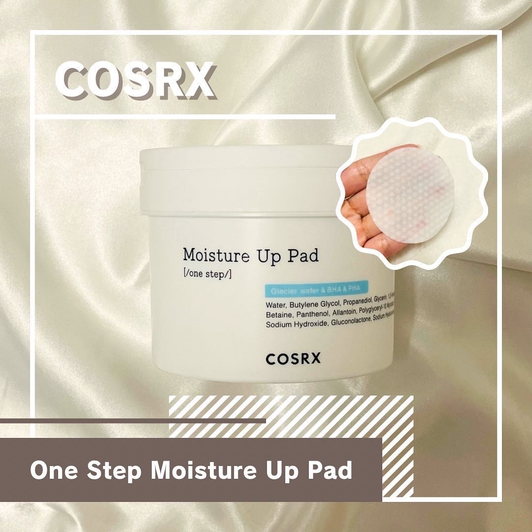 ワンステップモイスチャーアップパッド/COSRX/トナーパッドを使ったクチコミ(1枚目)