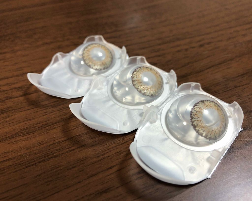 LA FILLE (ラ・フィーユ)/LA FILLE/カラーコンタクトレンズを使ったクチコミ(2枚目)