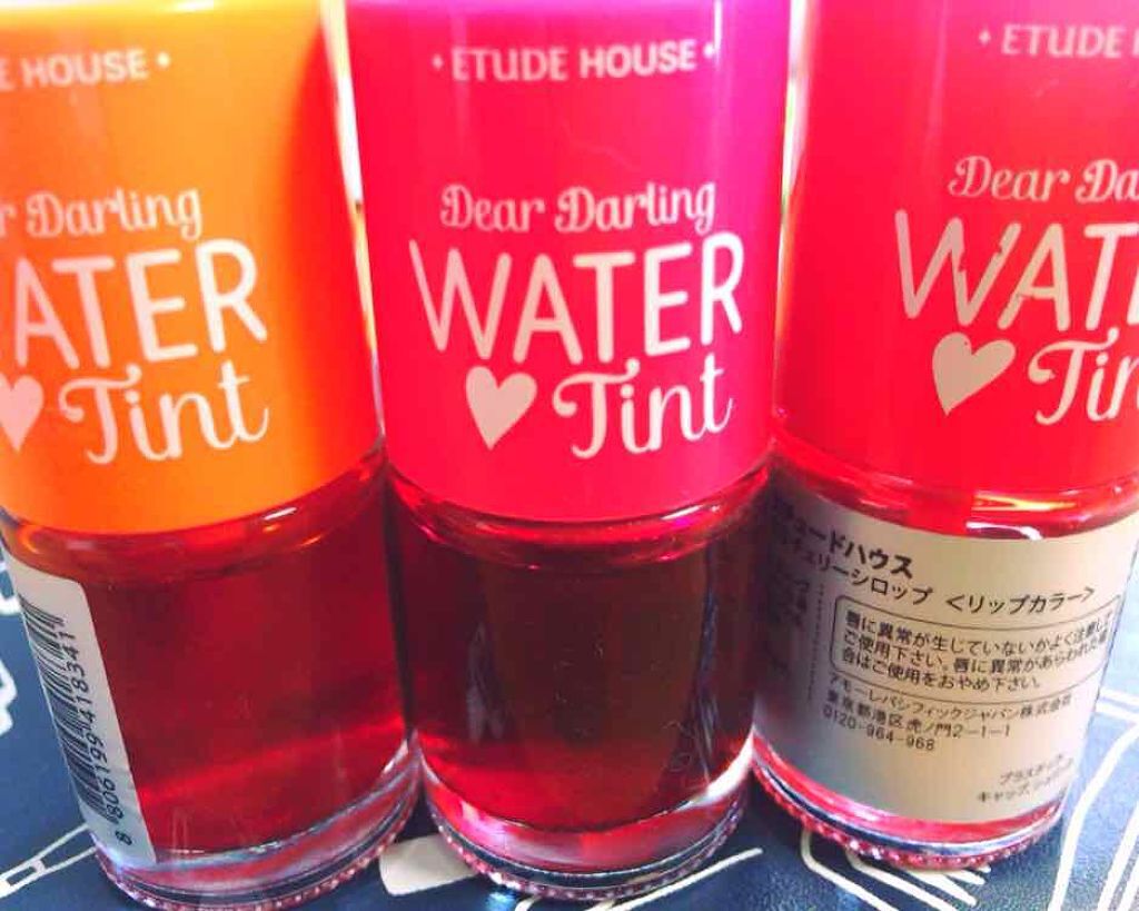 ウォーターティント/ETUDE/リップグロスを使ったクチコミ（1枚目）