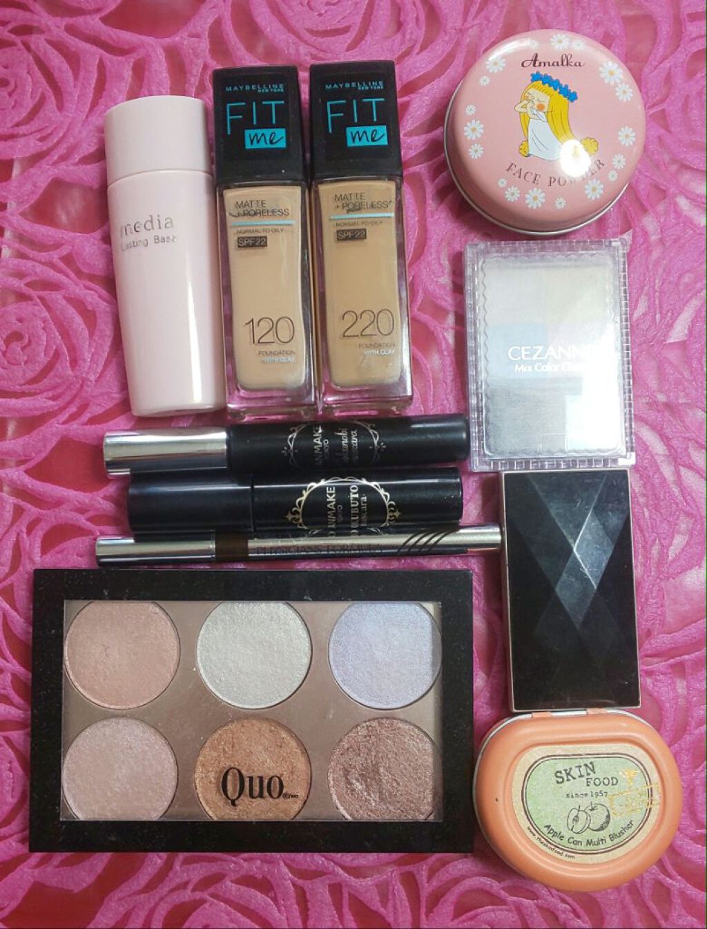 ミックスカラーチーク/CEZANNE/パウダーチークを使ったクチコミ（2枚目）