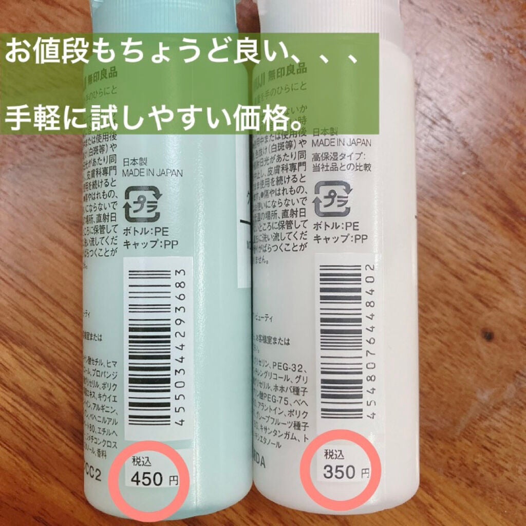 乳液・敏感肌用・しっとりタイプ/無印良品/乳液を使ったクチコミ(5枚目)