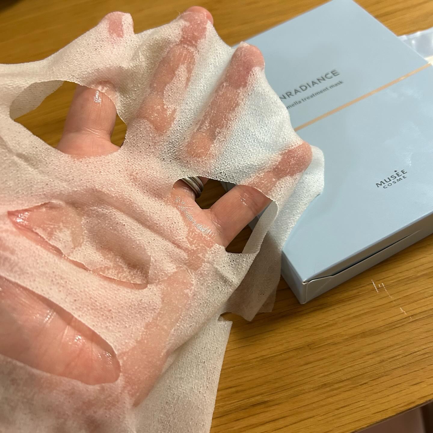 ラメラトリートメントマスク/ミュゼコスメ/シートマスク・パックを使ったクチコミ（2枚目）