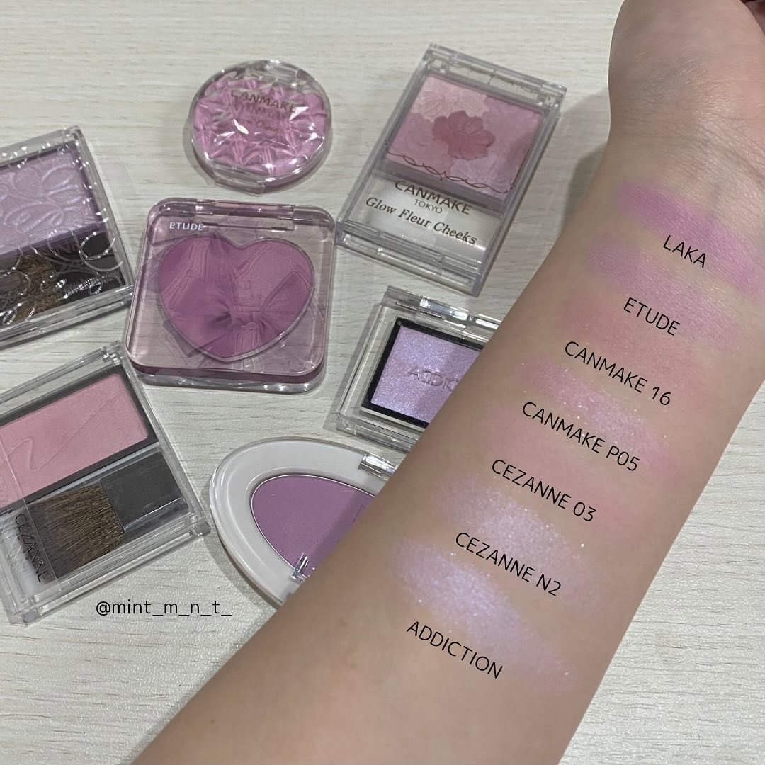 ハートポップブラッシャー/ETUDE/パウダーチークを使ったクチコミ（2枚目）