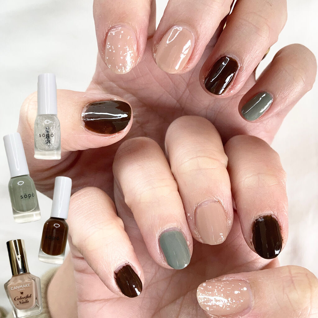 カラフルネイルズ/キャンメイク/マニキュアを使ったクチコミ（3枚目）