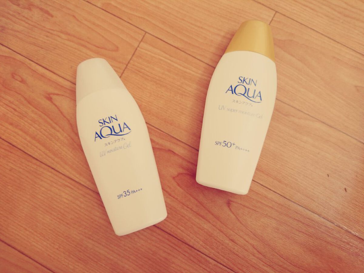 モイスチャージェル/スキンアクア/日焼け止めジェルを使ったクチコミ（1枚目）